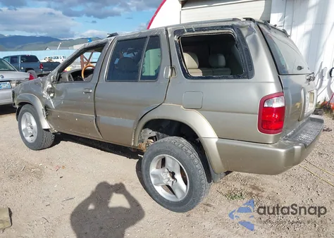 2002 Infiniti Qx4 Luxury from USA, damaged, VIN JNRDR09Y62W251203